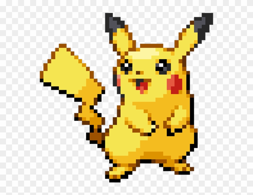 Pikachu Pokemon Pokémon Cute Kawaii Pixel Pixelart - Pikachu Gen 3 Sprite #1747544