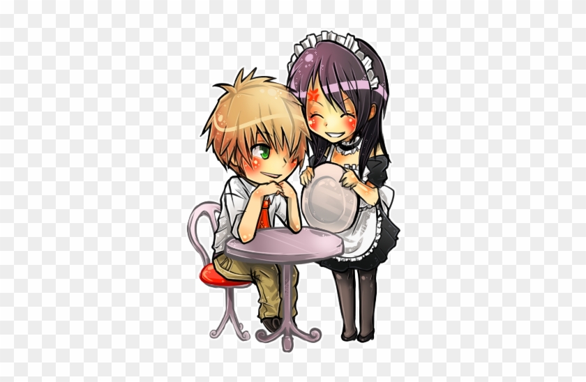 'wan Kofii Puriizu' By Kei-yo - Kaichou Wa Maid Sama Chibi #1747547