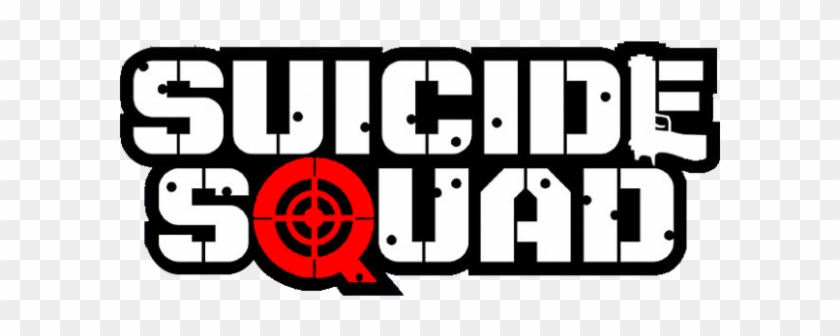 The Panel Biter - Suicide Squad Comic Logo #1747561