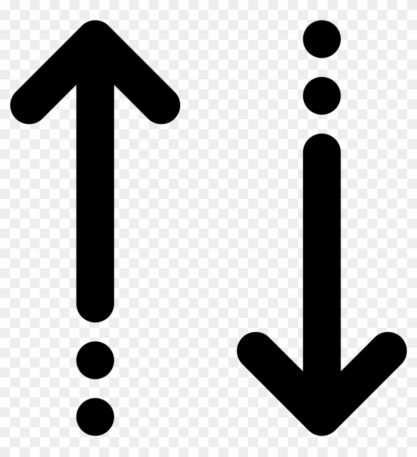 Direction Clipart Arrow Tail - Ascending And Descending Icon #1747680