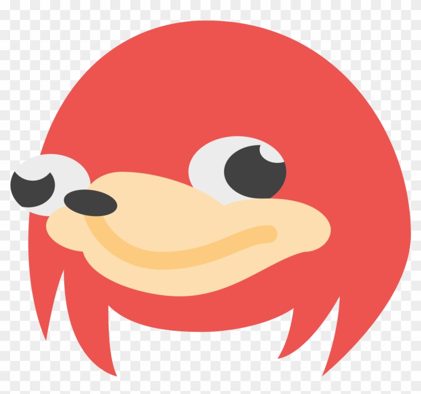 1600 X 1600 9 - Ugandan Knuckles Discord Emoji #1747689