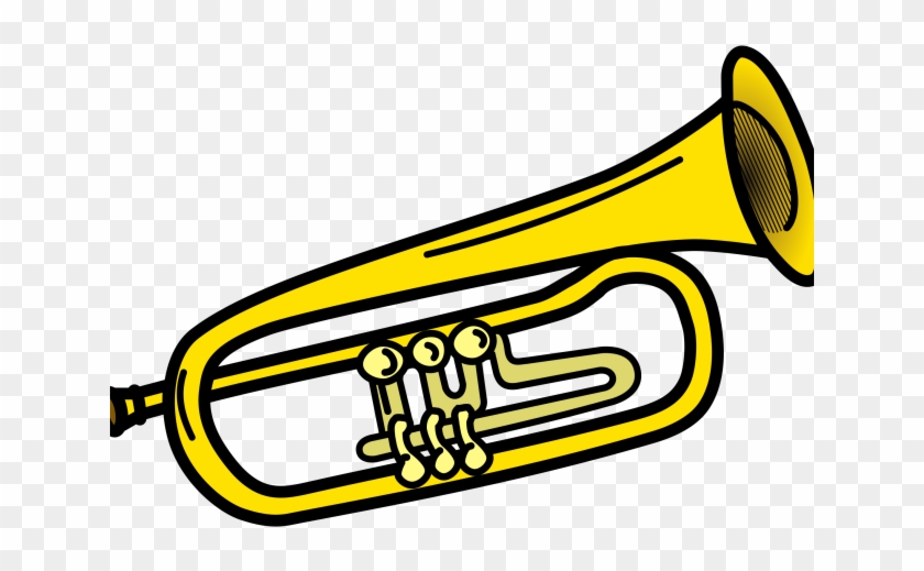 Brass Clipart Colorful - Trumpet Clipart #1747691