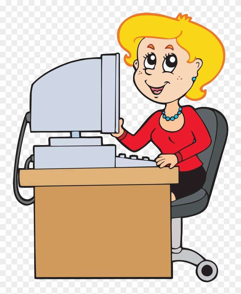 Secretary Png Hd - Secretary Cartoon #1747797