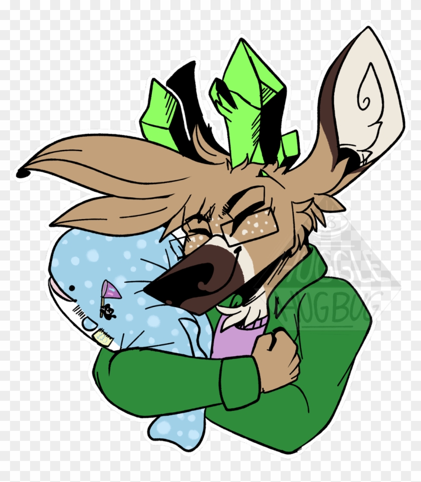 The Name's Huggle My Fursona Is A Deer With Crystal - Cartoon #1747909