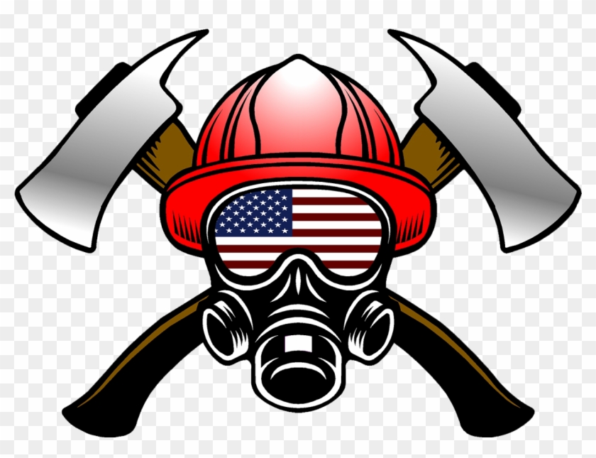Flag Decals Svi Graphics - Fire Helmet #1748136
