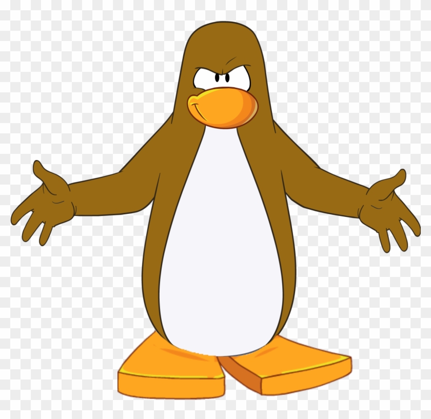 Club Penguin Penguin Png - Brown Penguin Club Penguin #1748150