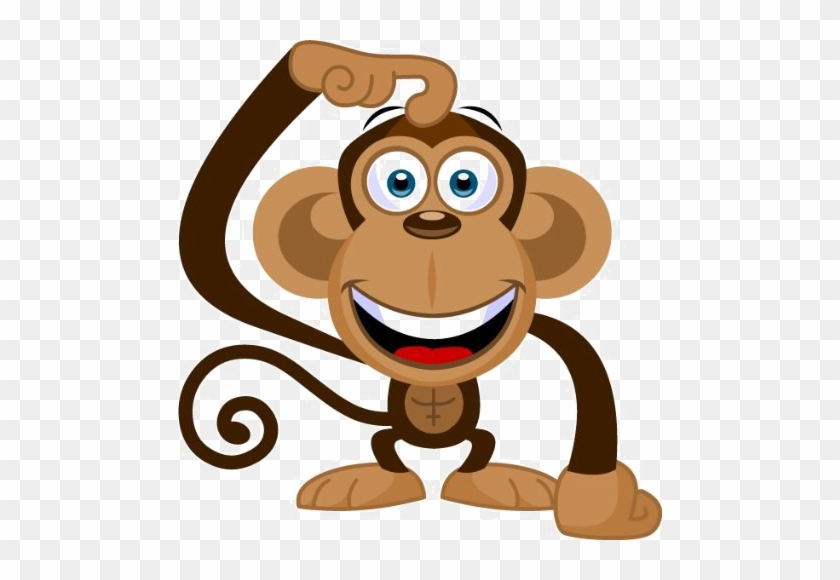 484 X 500 14 - Monkey Scratching Head Clipart #1748160