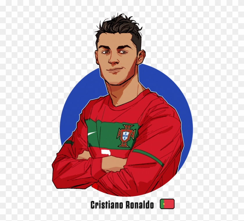 Clip Art Black And White Library Cristiano Ronaldo - Portugal #1748163