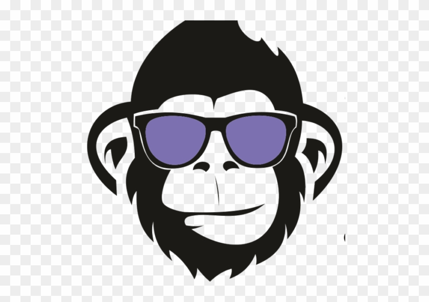 Monkey In Glasses Png #1748181