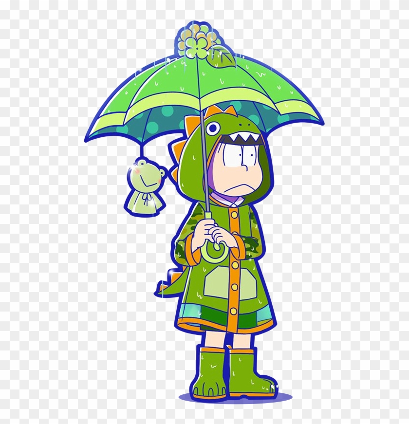 You Don't Make Friends With Salad - Osomatsu Raincoat #1748209