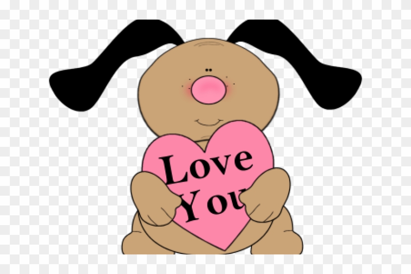 Puppy Clipart Valentine's Day - Valentine's Day Animated Clipart #1748283