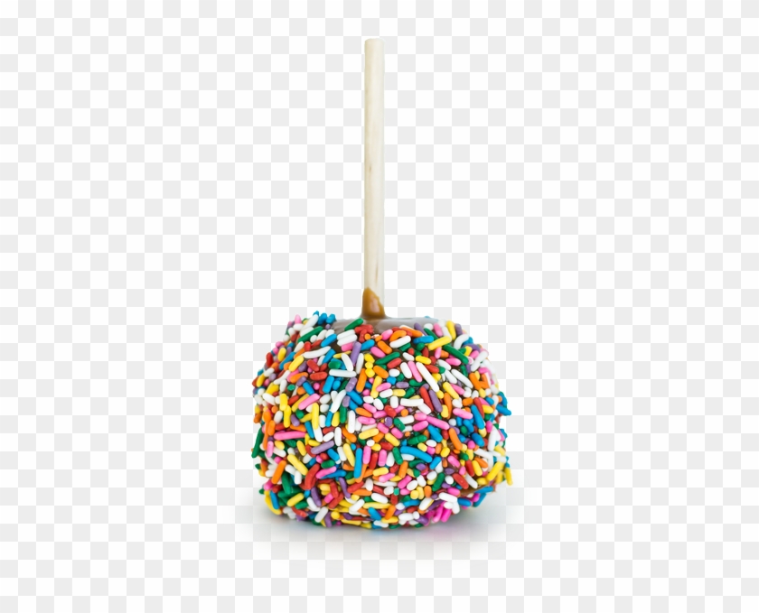 Party Treat Wedding Favor Sprinkle Caramel Apple - Rainbow Sprinkles Caramel Apple #1748287