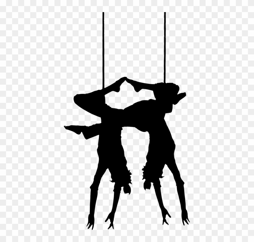 Circus Performers Silhouette Png #1748301