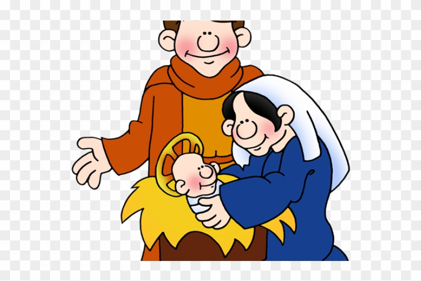 Bible Clipart Family - Phillip Martin Christmas Clipart #1748382