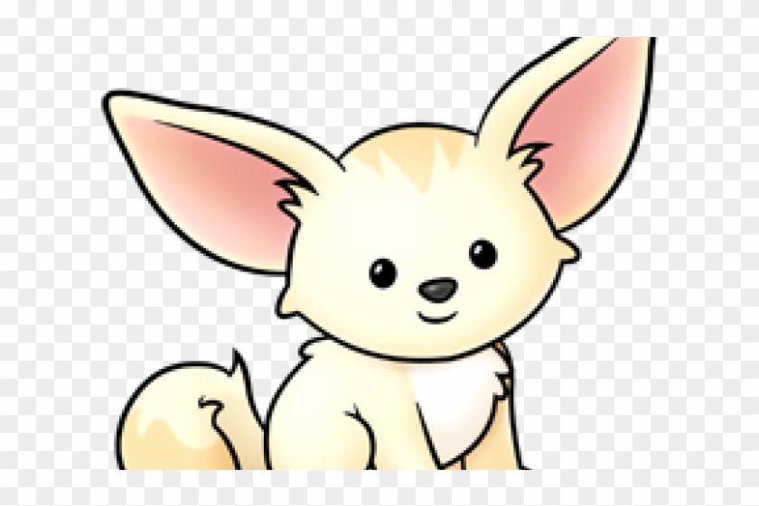 Fennec Fox Clipart - Cartoon #1748454