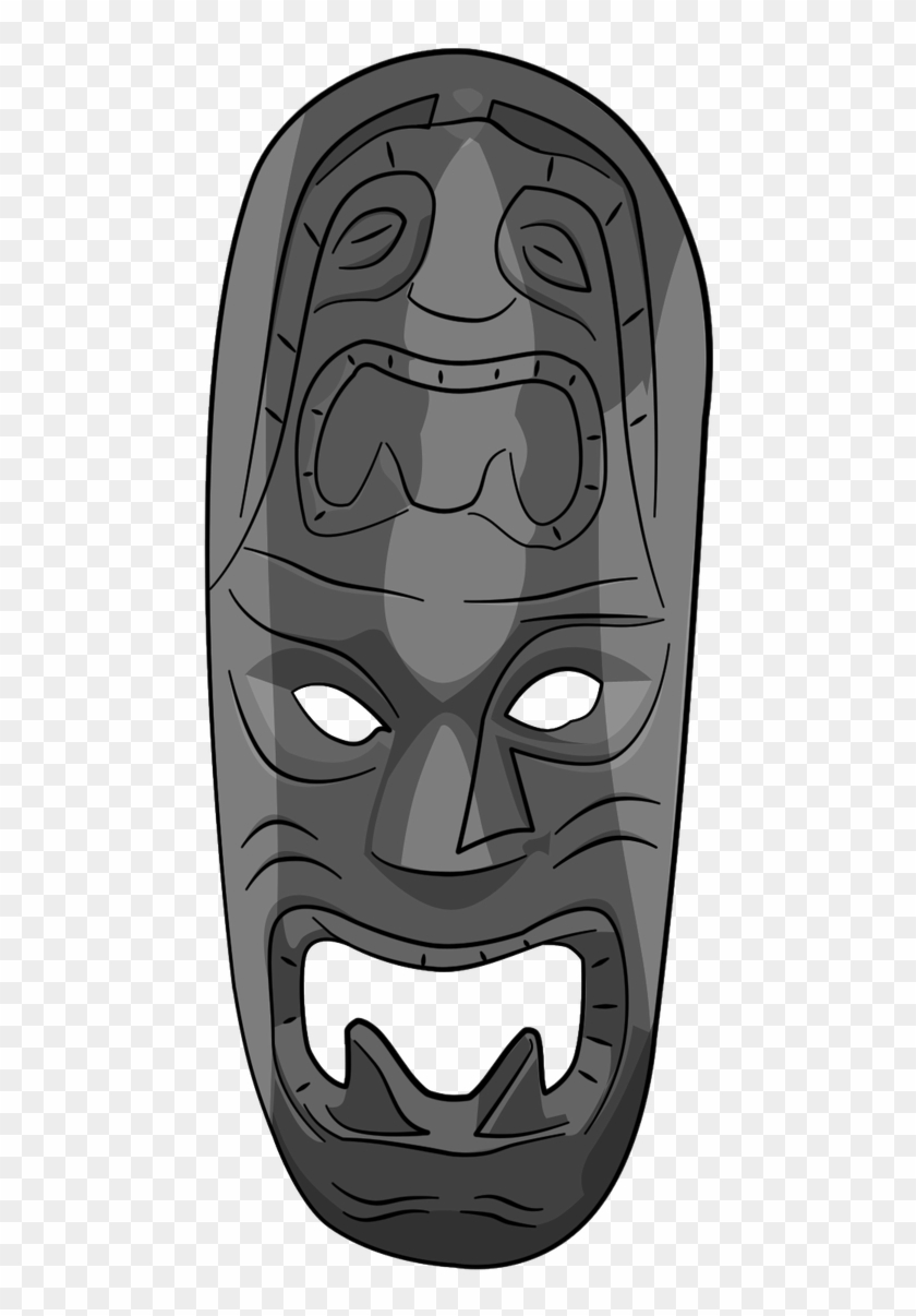 Tiki Mask By Kaydek Tiki Mask By Kaydek - Illustration #1748526