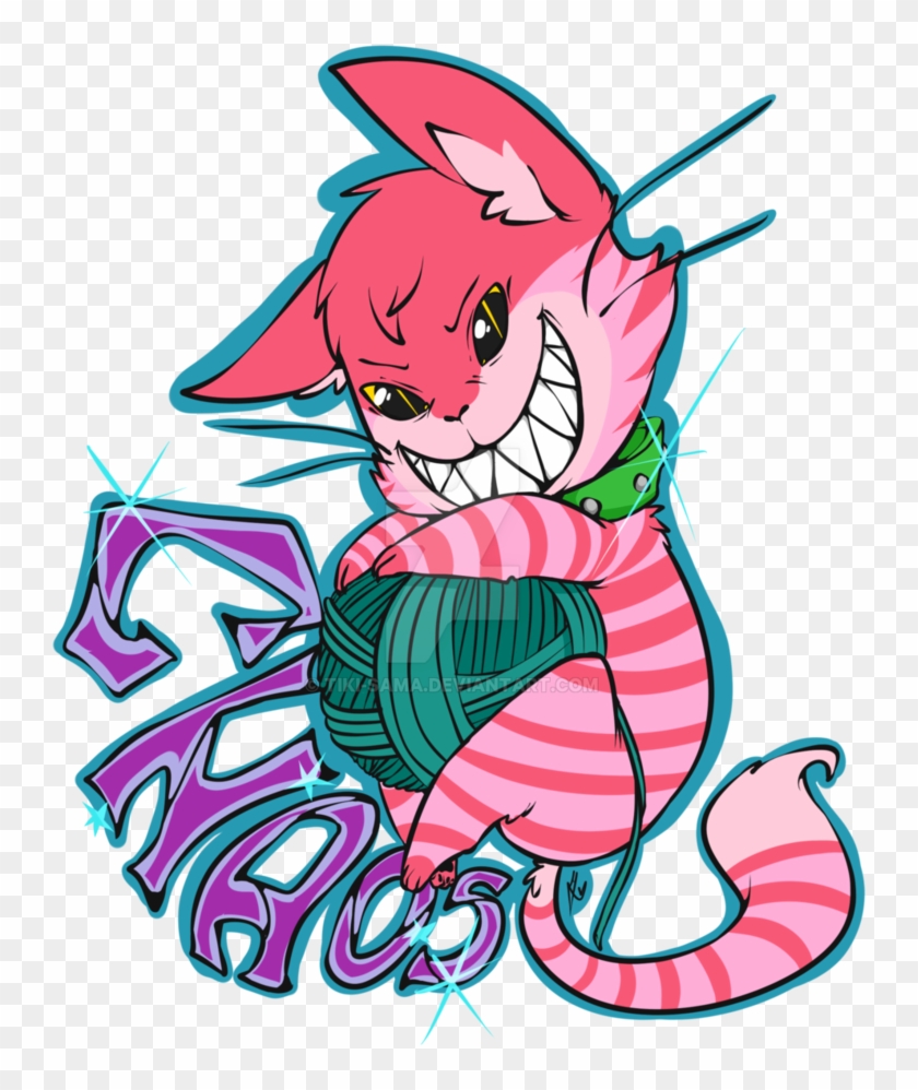 Chaos Kitty By - Cartoon #1748529