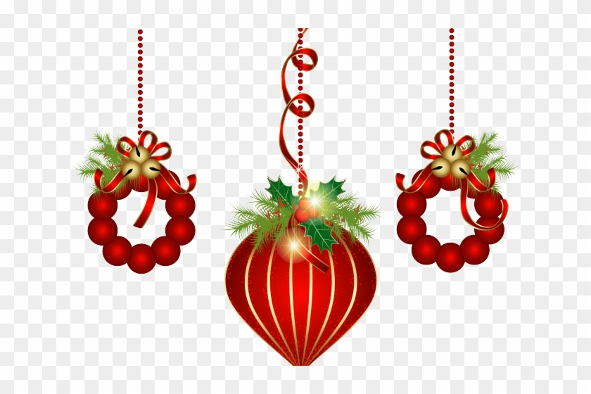 Clipart Of The Day - Christmas Decorations Transparent Background #1748587