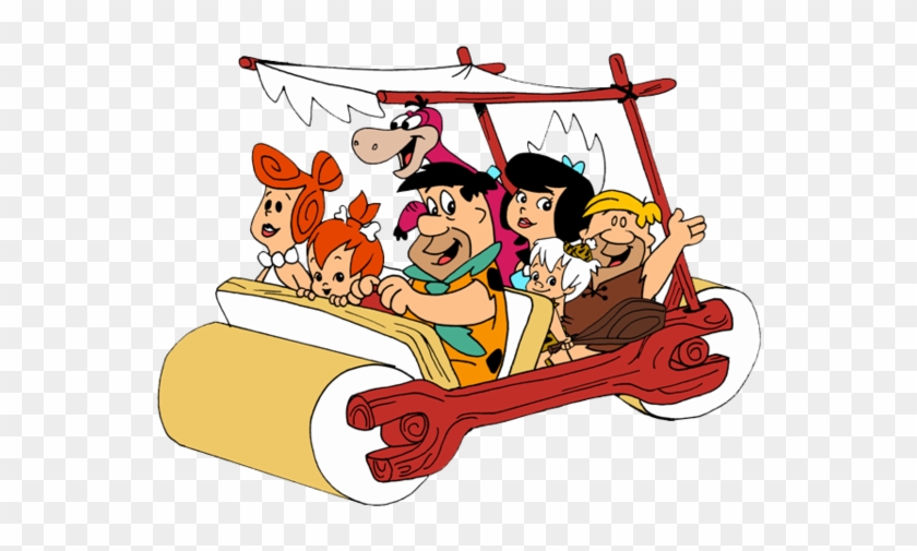 Only When I Was Babysat - Fred Flintstone Car Png #1748619