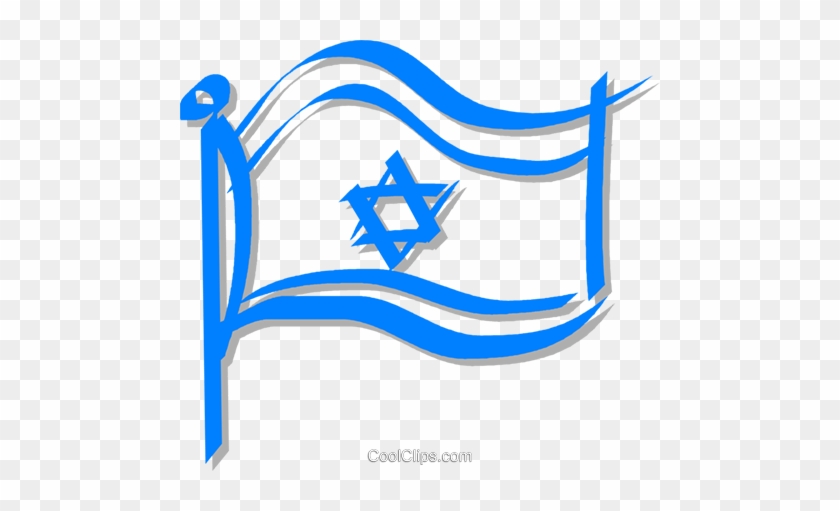 Flag Of Jerusalem Royalty Free Vector Clip Art Illustration - Jerusalem Flag Png #1748634