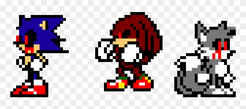 Sonic Knuckles And Tails - Sonic Knuckles 8 Bit #1748664