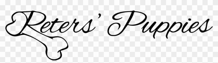 Peters' Puppies - Calligraphy #1748830