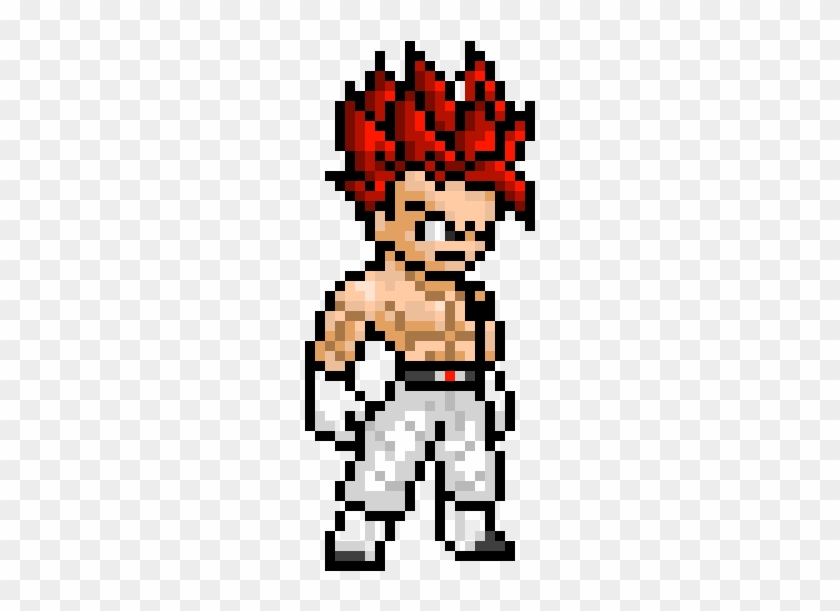 Drake - Dibujos Pixelados De Goku - Free Transparent PNG Clipart Images  Download