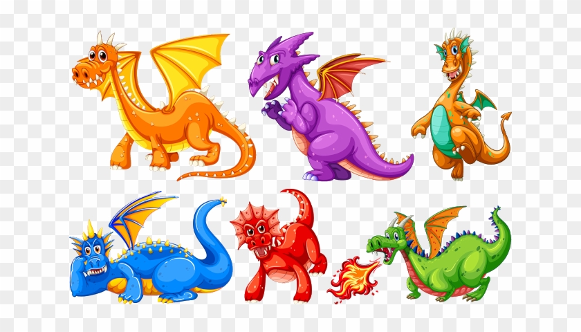 Dragon Images, Clipart, Art Images, Drake, Animation, - Cartoon Dragons #1748908