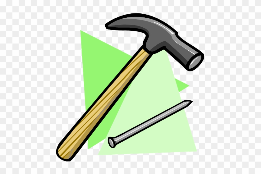 Hammering a Nail Clip Art Vector - wide 9