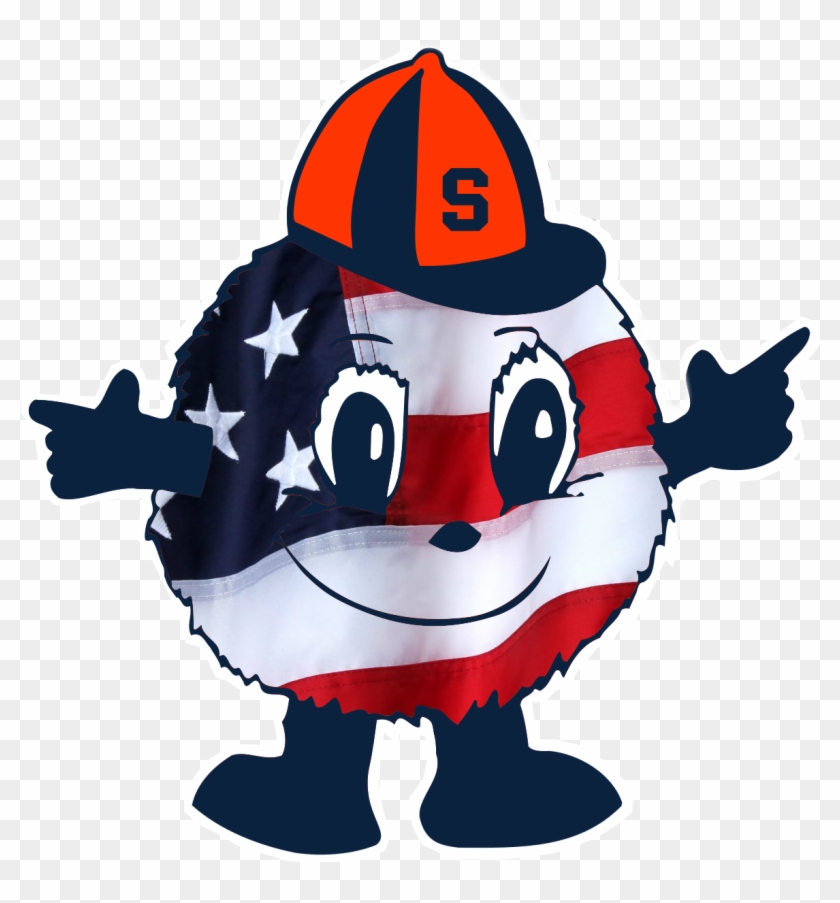 An Independence Day Look At Independent Syracuse Basketball - Otto The Orange Svg #1748984