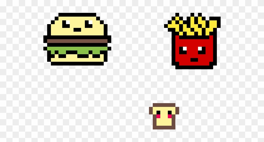 Food , Png Download - Pixel Art French Fries #1749007