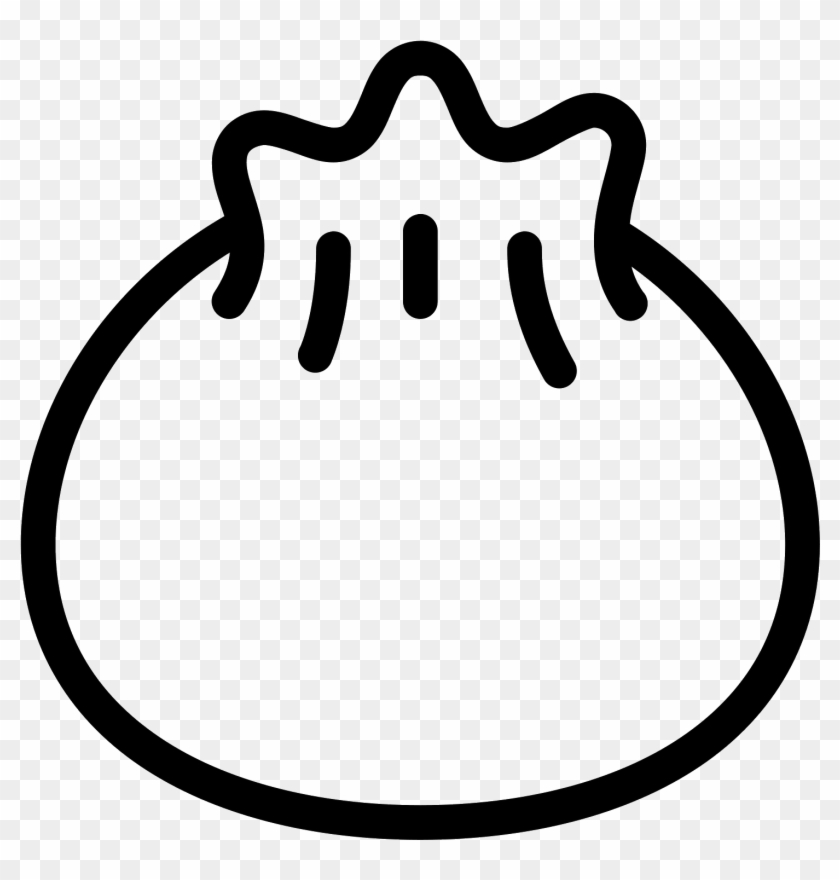 Dim Sum Icon Free Png And Svg Download Clip Art How - Dim Sum Line Art #1749126