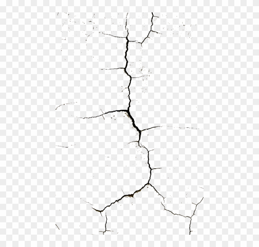 Crack In Wall Drawing #1749137