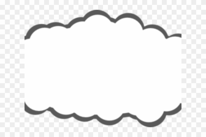 Drawn Clouds Clip Art - Cloud Clip Art #1749186