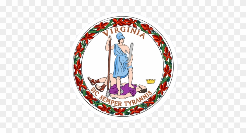 Woodland Skateboard Park - Sic Semper Tyrannis Virginia Seal #1749203