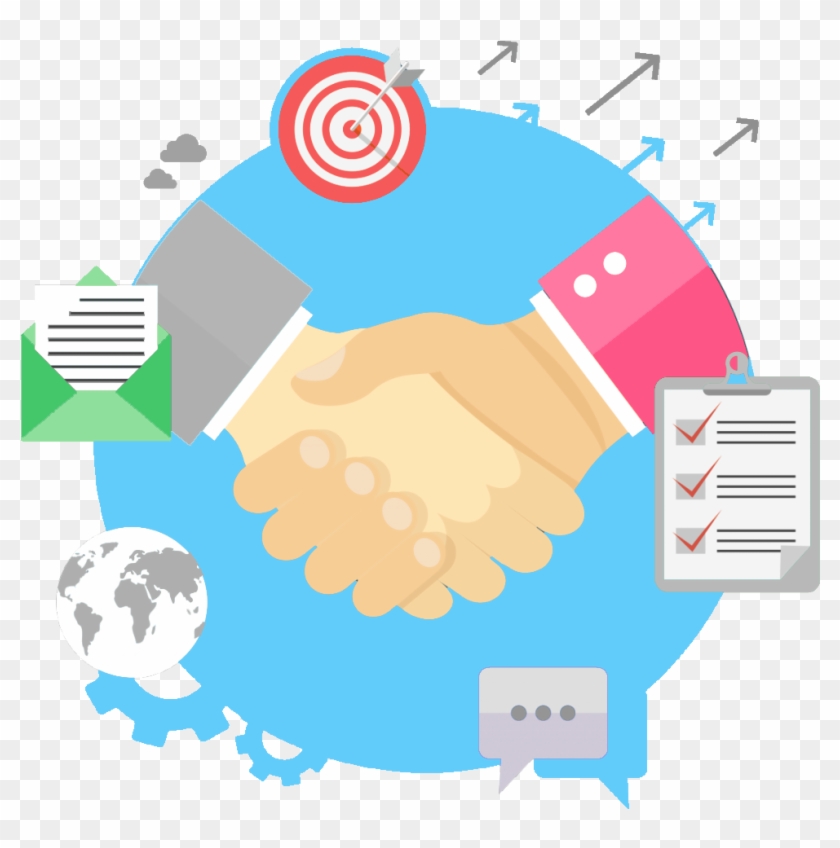 Handshake Clipart Commitment - Business Partnership Clipart Png #1749360