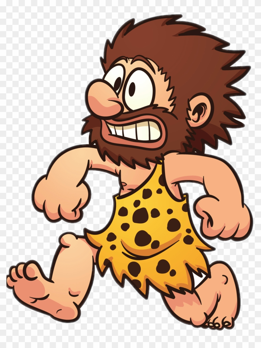 Running Transparent Png Stickpng - Caveman Clipart #1749510