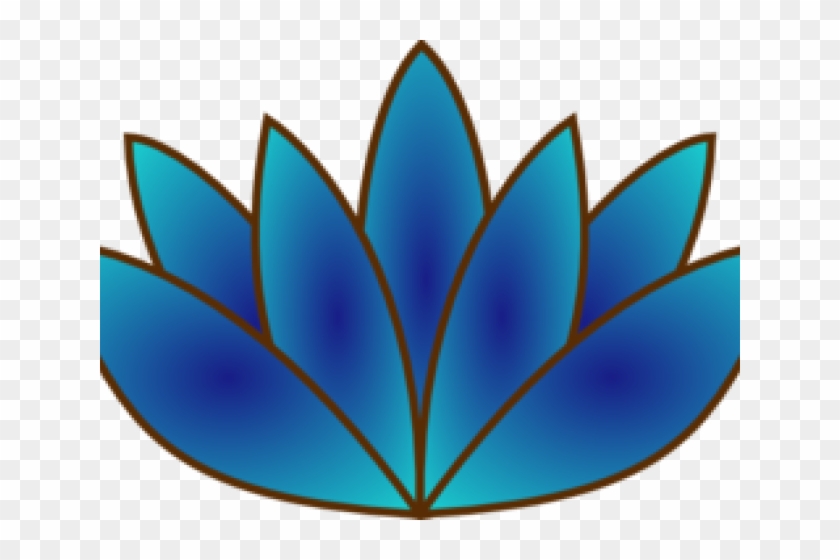 Blue Flower Clipart Lotus - Reiki Flower #1749554