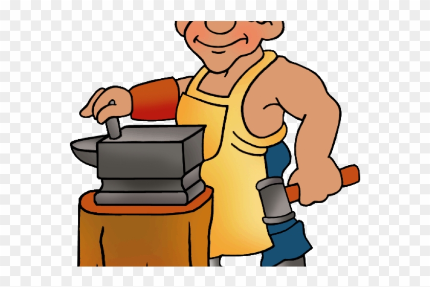 Blacksmith Clipart Artisan - Cartoon Image For Blacksmith #1749565