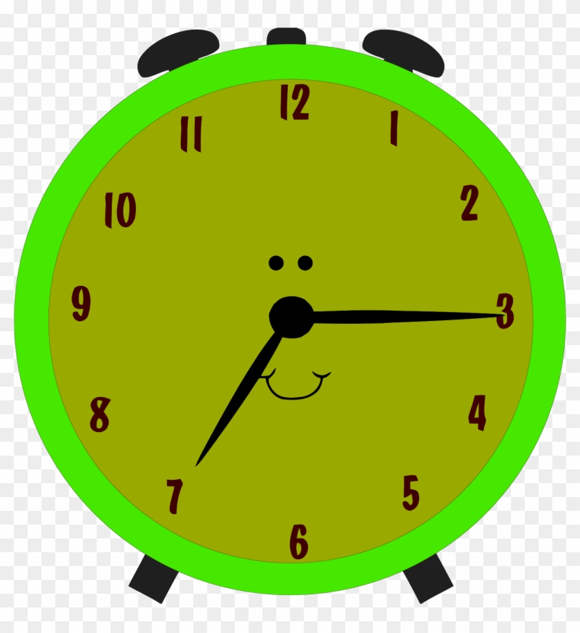 Clock Smile Watch Cartoon Clipart Png - 123 Greetings Com Good Morning Gif #1749595