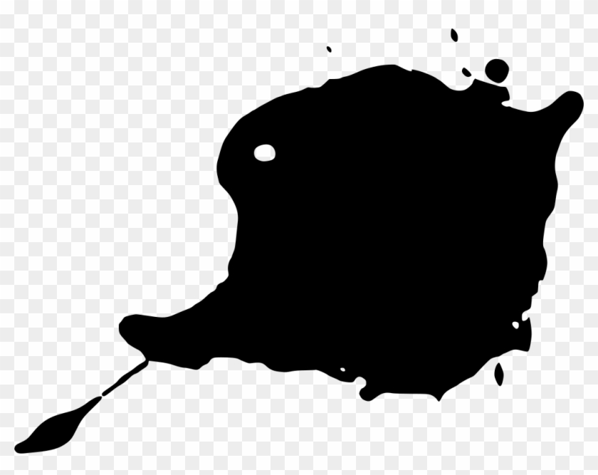 Drip Vector Grunge - Paint Splash Silhouette #1749611