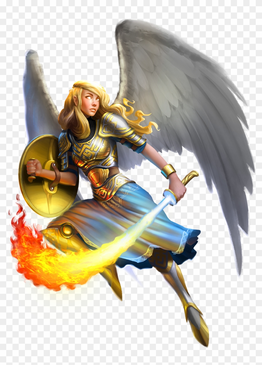 Angel Warrior Clipart Animated - Warrior Angel Png #1749851