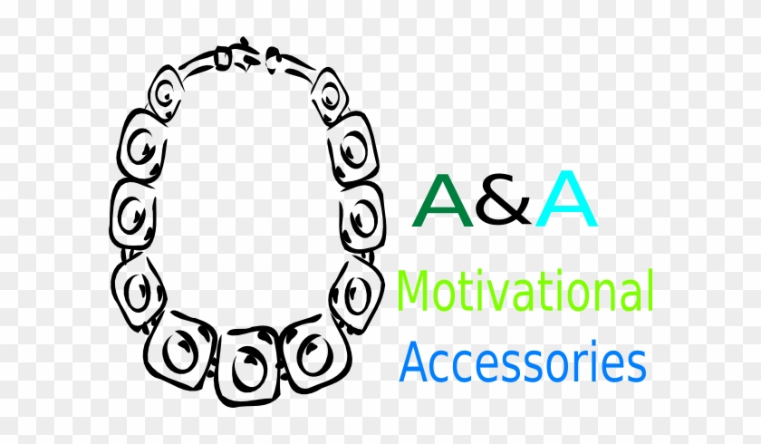 A&a Motivational Accessories Clip Art - Necklace Clip Art #1749874