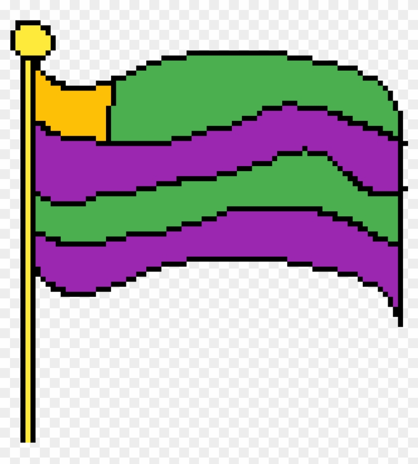 Alien Flag By Dancer-boy - Mario Flag #1749931