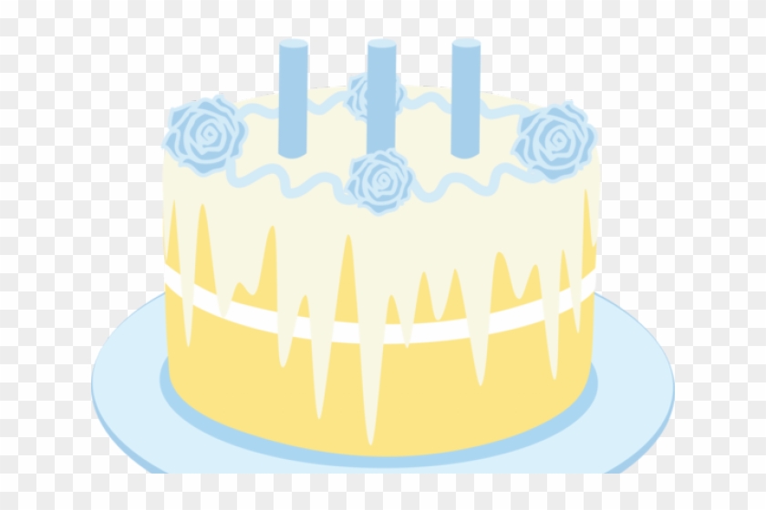 Vanilla Clipart Cake - Birthday Cake #1749977