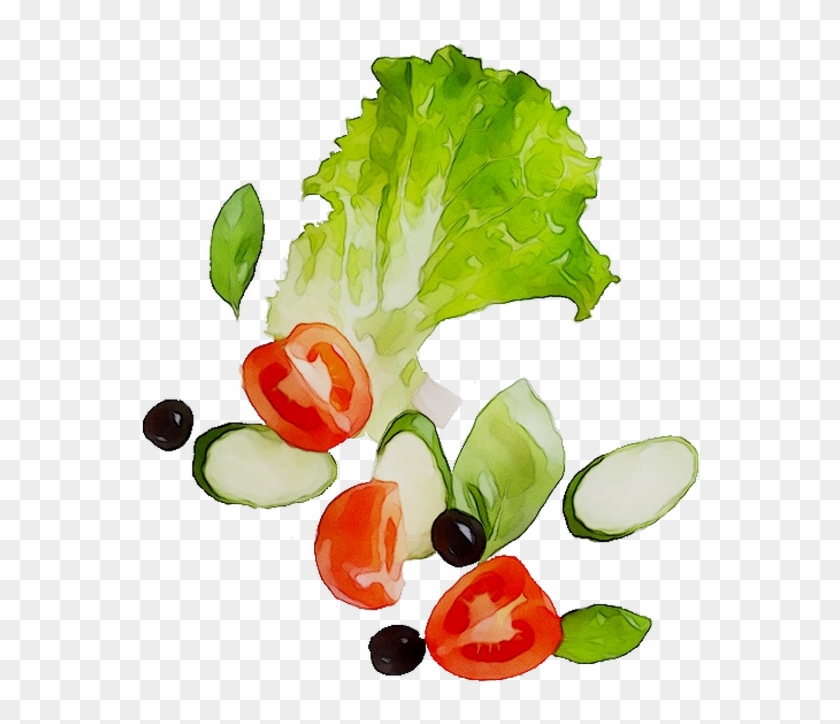 Natural Foods Clipart Lettuce Vegetarian Cuisine Food - Seedless Fruit #1750001