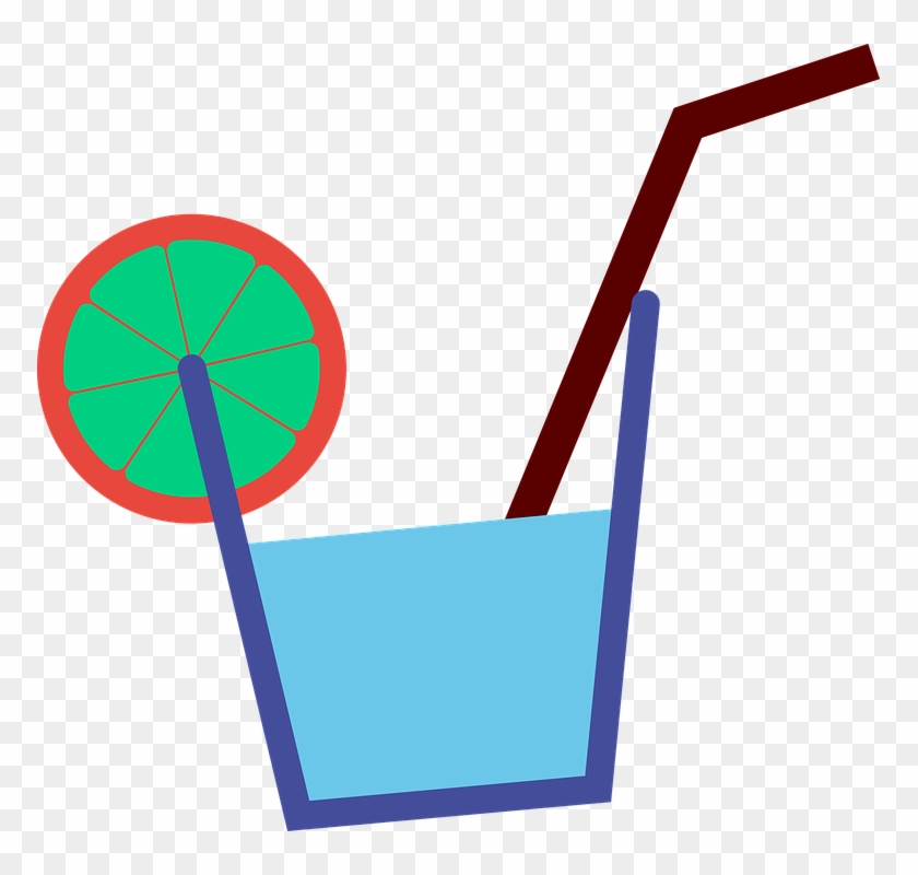 Drink Straw Lime - Drink Graphic #1750016
