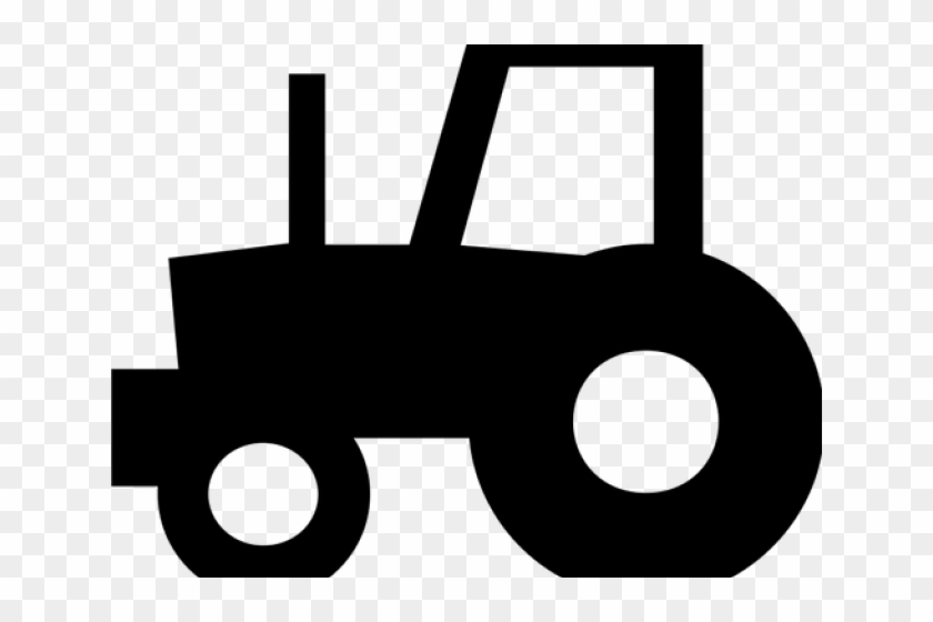 Tractor Clipart Silhouette - Tractor Clipart #1750075