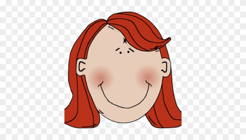 Gingy Harshey-meade - Clip Art Woman Face #1750110