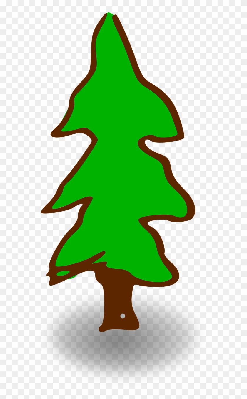 Beam,free Vector Graphics - Transparent Background Christmas Tree Cartoon #1750209